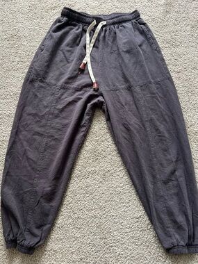 Kidoriman Kireina Pants Men Sz L Gray Japanese Streetwear Jogger Baggy